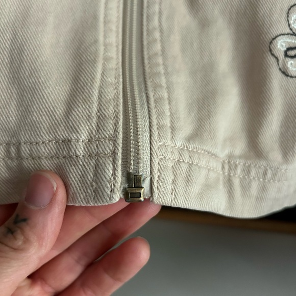 Y2K Floral Embroidered Women's Jacket Medium One Size - Picture 3 of 16